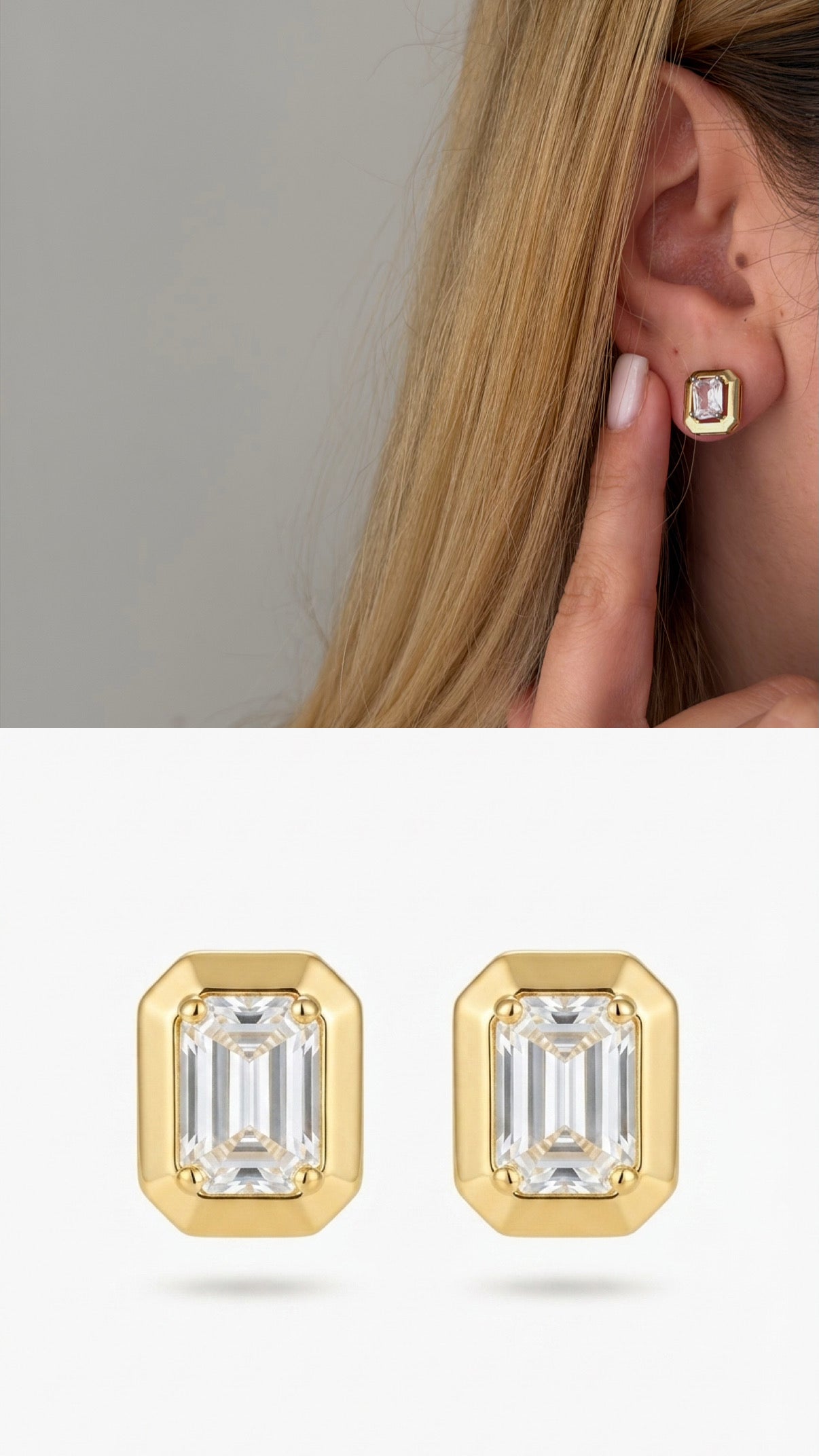 Silver Marquise Cut Cz Stud Earrings wholesale jewelry VIP 14K EARRINGS  Catwalk Jewellery Europe