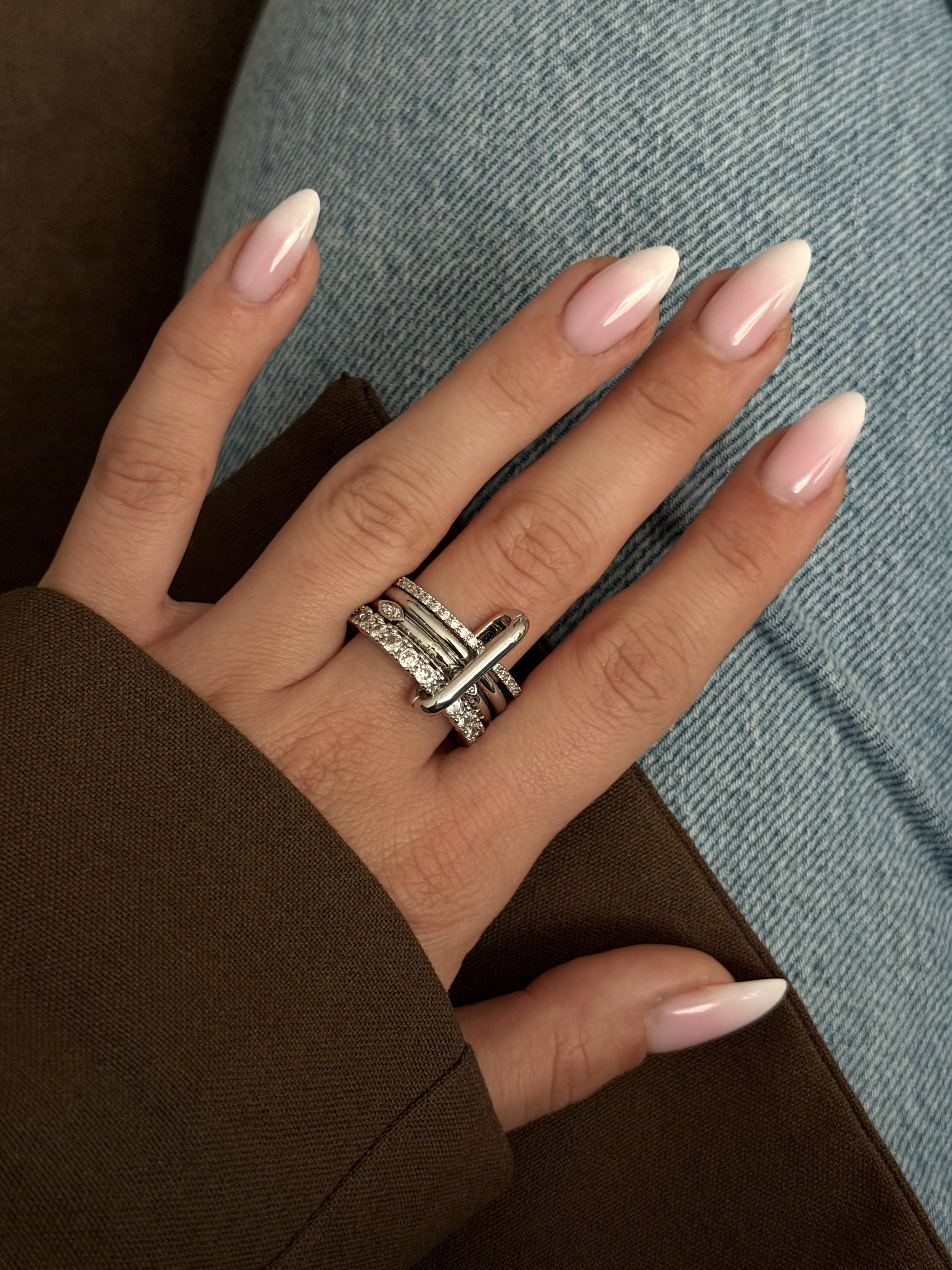 Gold Stackable Ring Stainless Steel Waterproof Trendy Wholesale Myaccessories wholesale jewelry RINGS Catwalk Jewellery Europe