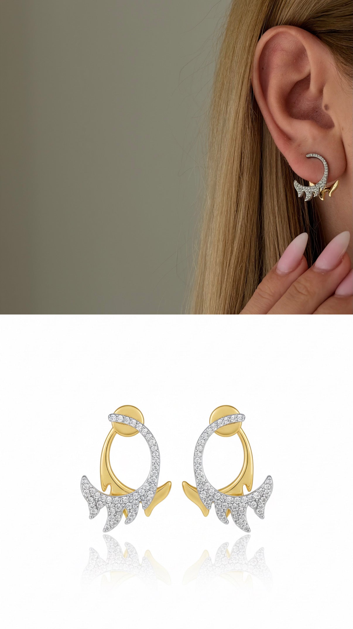 Hoop Earrings Stainless Steel Myaccessories wholesale jewelry VIP 14K EARRINGS  Catwalk Jewellery Europe