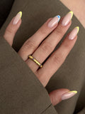 Gold Stackable Ring Stainless Steel Waterproof Trendy Wholesale Myaccessories wholesale jewelry RINGS Catwalk Jewellery Europe