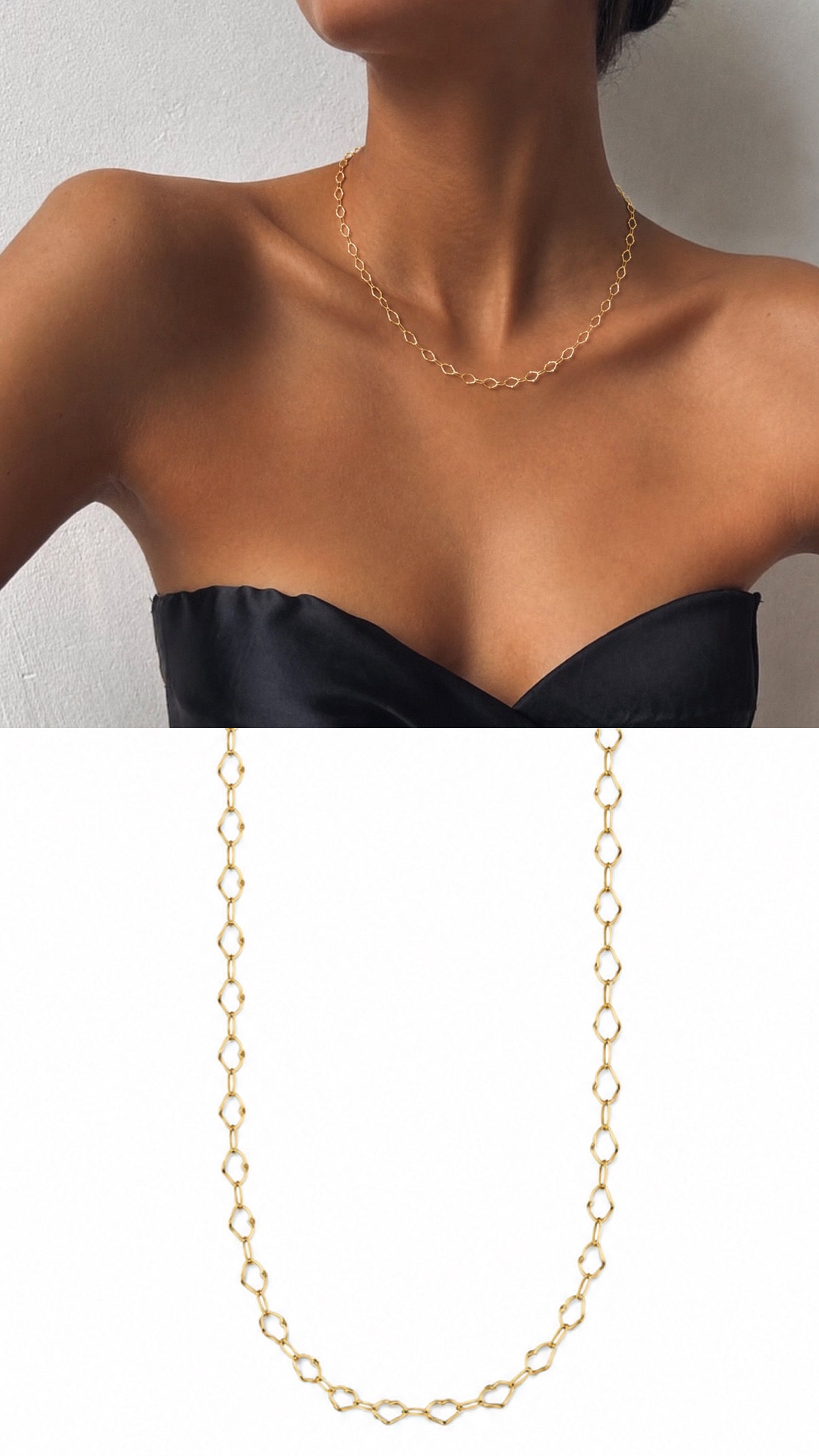 Necklace Stainless Steel Waterproof Layered Trendy Wholesale Myaccessories wholesale jewelry NECKLACE  Catwalk Jewellery Europe