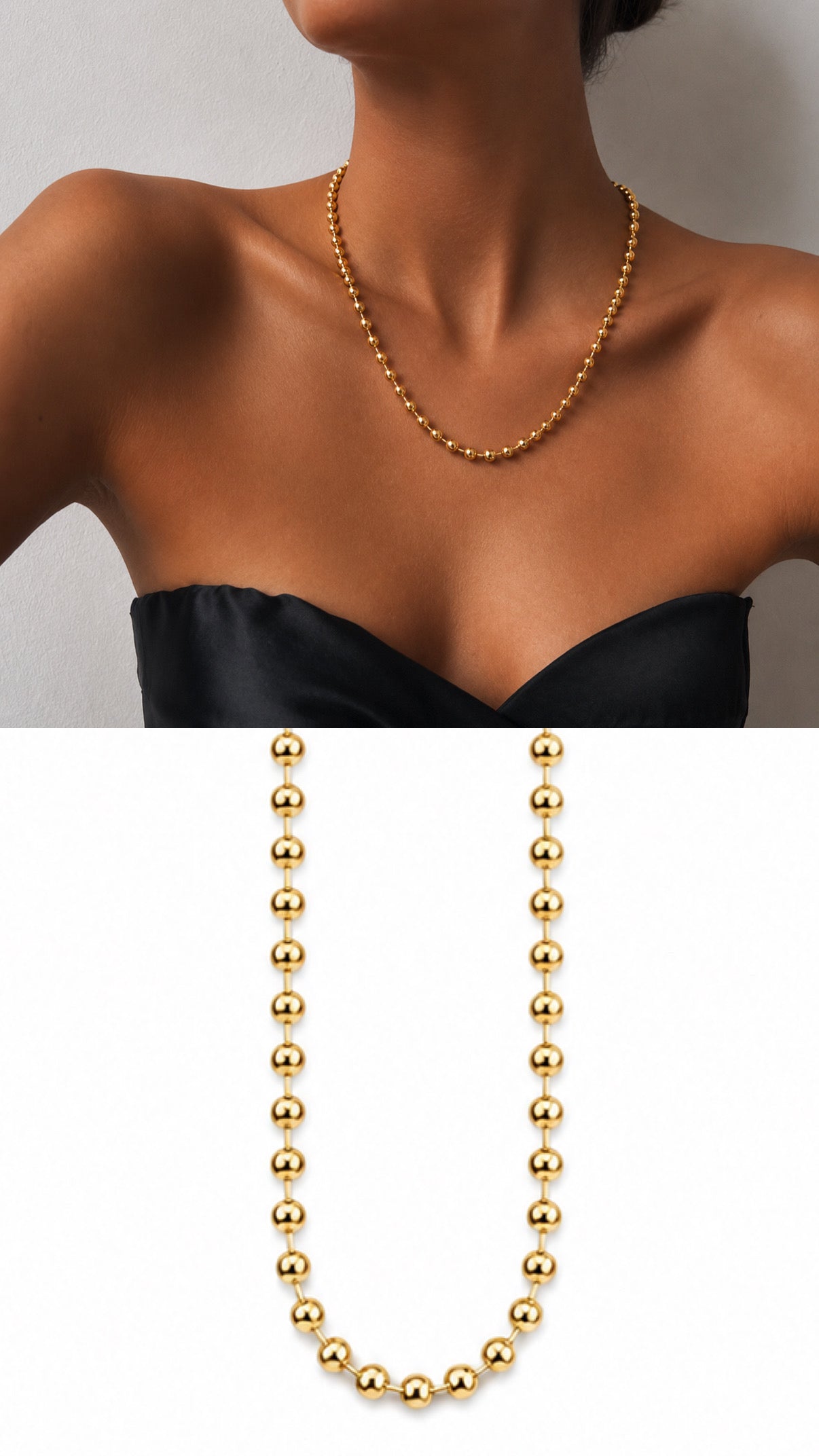 Necklace Stainless Steel Waterproof Layered Trendy Wholesale Myaccessories wholesale jewelry NECKLACE  Catwalk Jewellery Europe