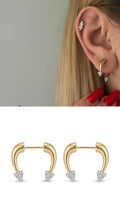 Hoop Earrings Stainless Steel Myaccessories.webp wholesale jewelry VIP 14K EARRINGS  Catwalk Jewellery Europe