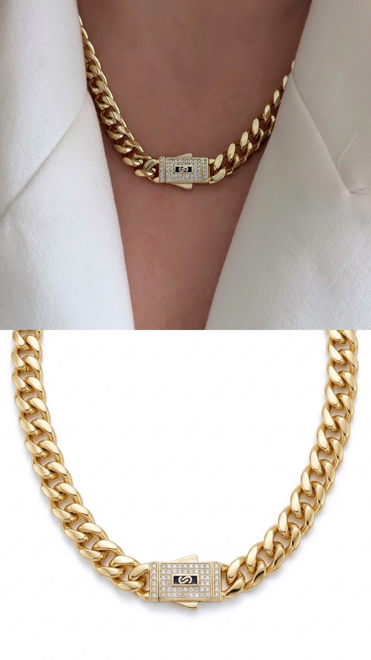 Necklace Stainless Steel Waterproof Layered Trendy Wholesale Myaccessories wholesale jewelry NECKLACE  Catwalk Jewellery Europe