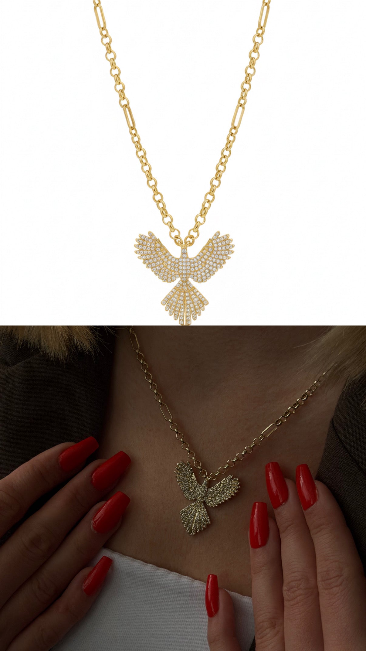 Necklace Stainless Steel Waterproof Layered Trendy Wholesale Myaccessories wholesale jewelry NECKLACE  Catwalk Jewellery Europe
