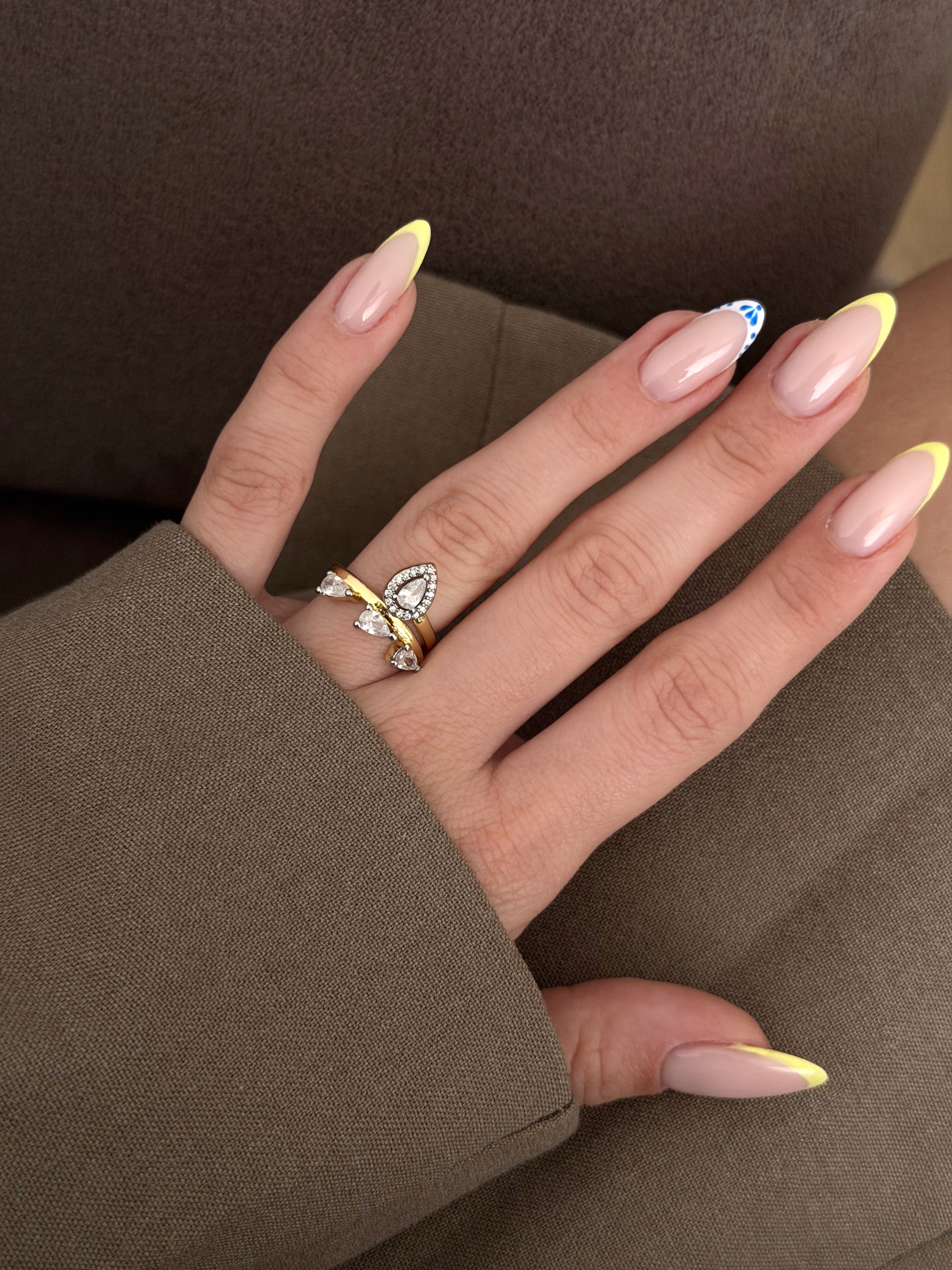 Gold Stackable Ring Stainless Steel Waterproof Trendy Wholesale Myaccessories wholesale jewelry RINGS Catwalk Jewellery Europe