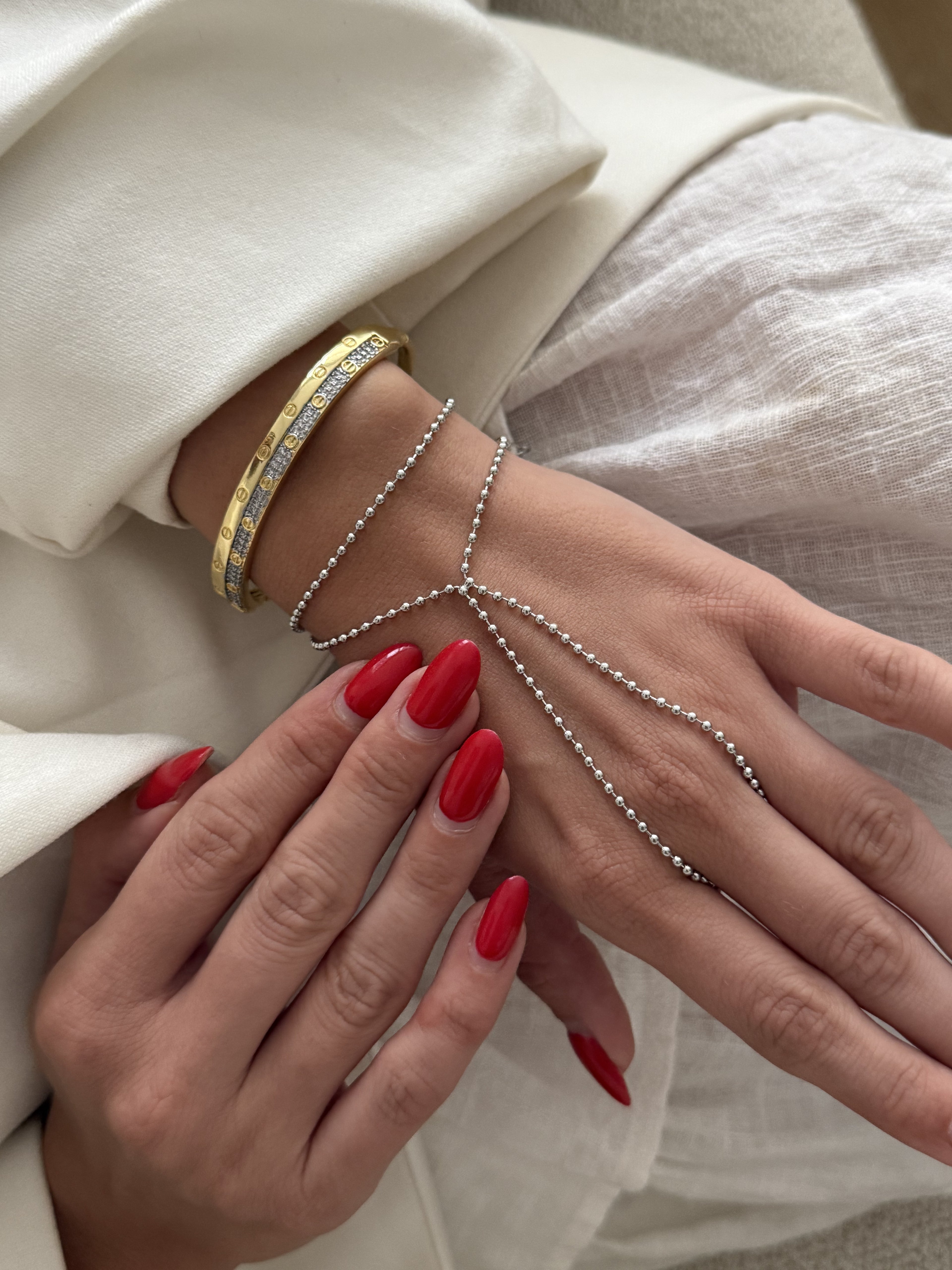 Hand Chain Stainless Steel Waterproof Trendy Wholesale Myaccessories wholesale jewelry HAND CHAINS  Catwalk Jewellery Europe