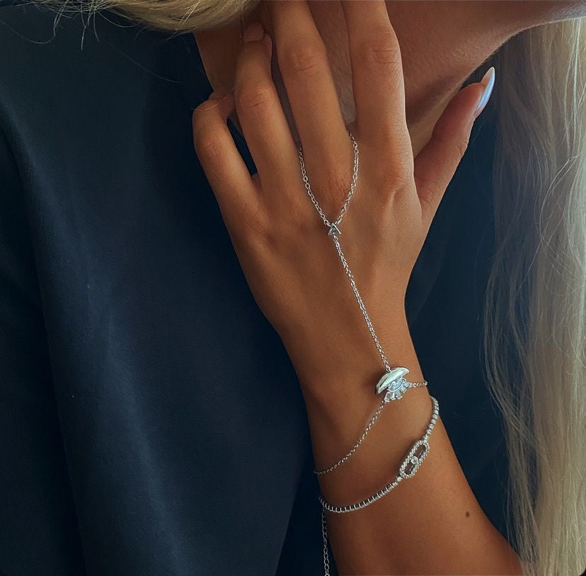 Hand Chain Stainless Steel Waterproof Trendy Wholesale Myaccessories wholesale jewelry HAND CHAINS  Catwalk Jewellery Europe