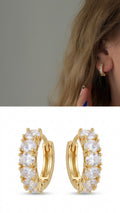 Gold Smooth Small Chunky Hoop Earrings wholesale jewelry VIP 14K EARRINGS  Catwalk Jewellery Europe