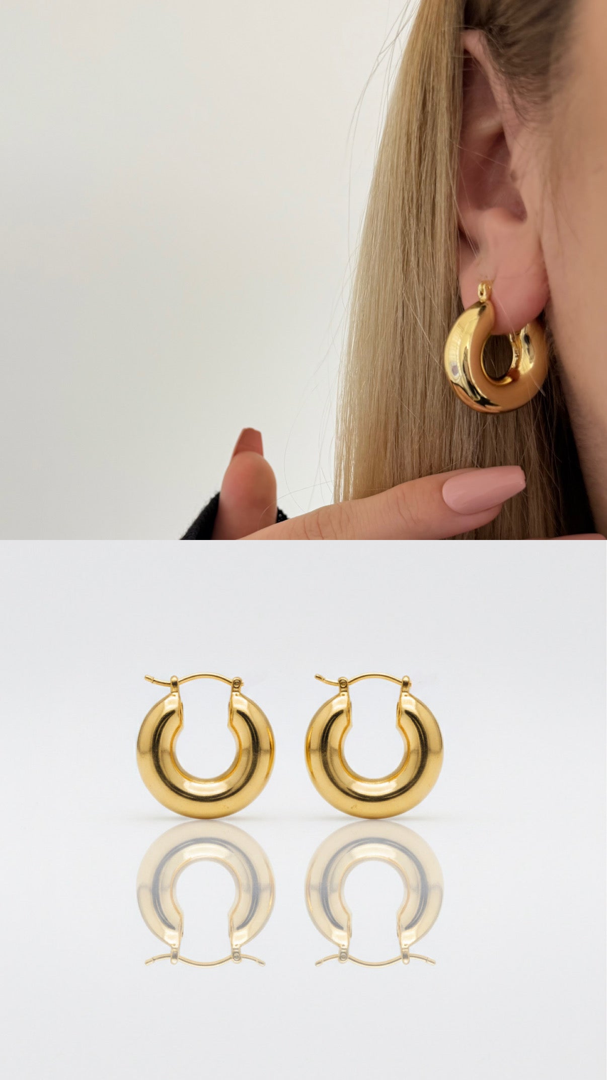 Hoop Earrings Stainless Steel Myaccessories wholesale jewelry VIP 14K EARRINGS  Catwalk Jewellery Europe