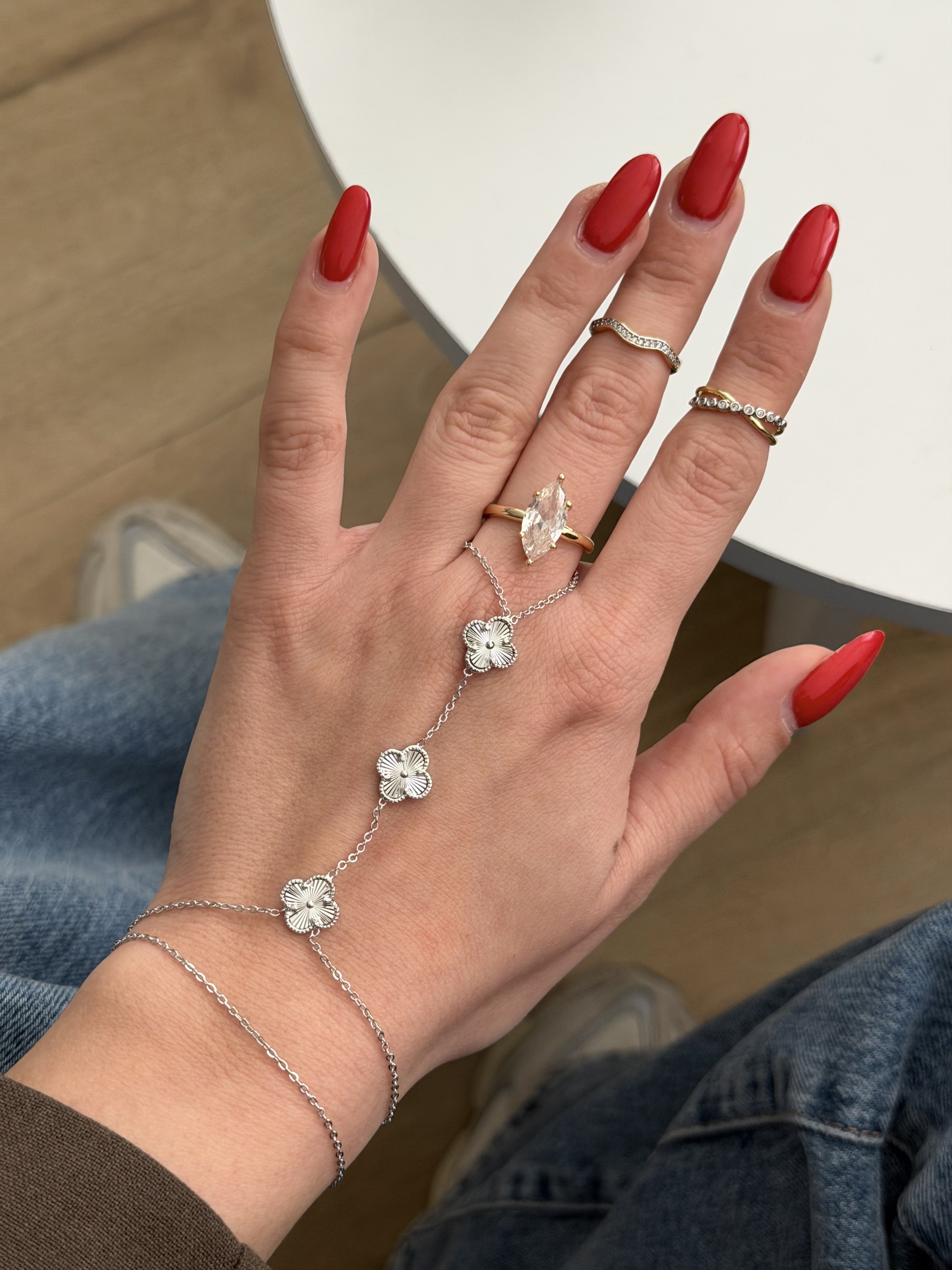 Hand Chain Stainless Steel Waterproof Trendy Wholesale Myaccessories wholesale jewelry HAND CHAINS  Catwalk Jewellery Europe