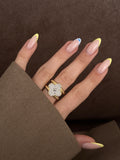 Gold Stackable Ring Stainless Steel Waterproof Trendy Wholesale Myaccessories wholesale jewelry RINGS Catwalk Jewellery Europe