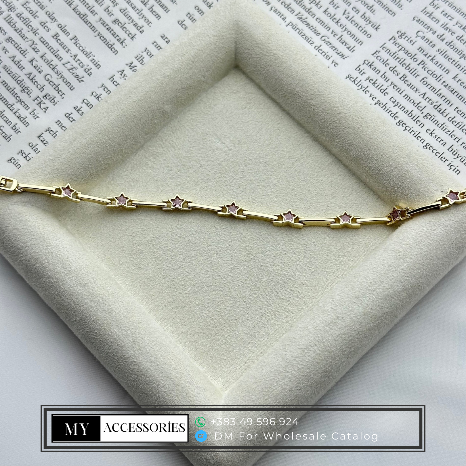 MY5V14BRC091 wholesale jewelry VIP 14K BRACELETS Catwalk Jewellery Europe