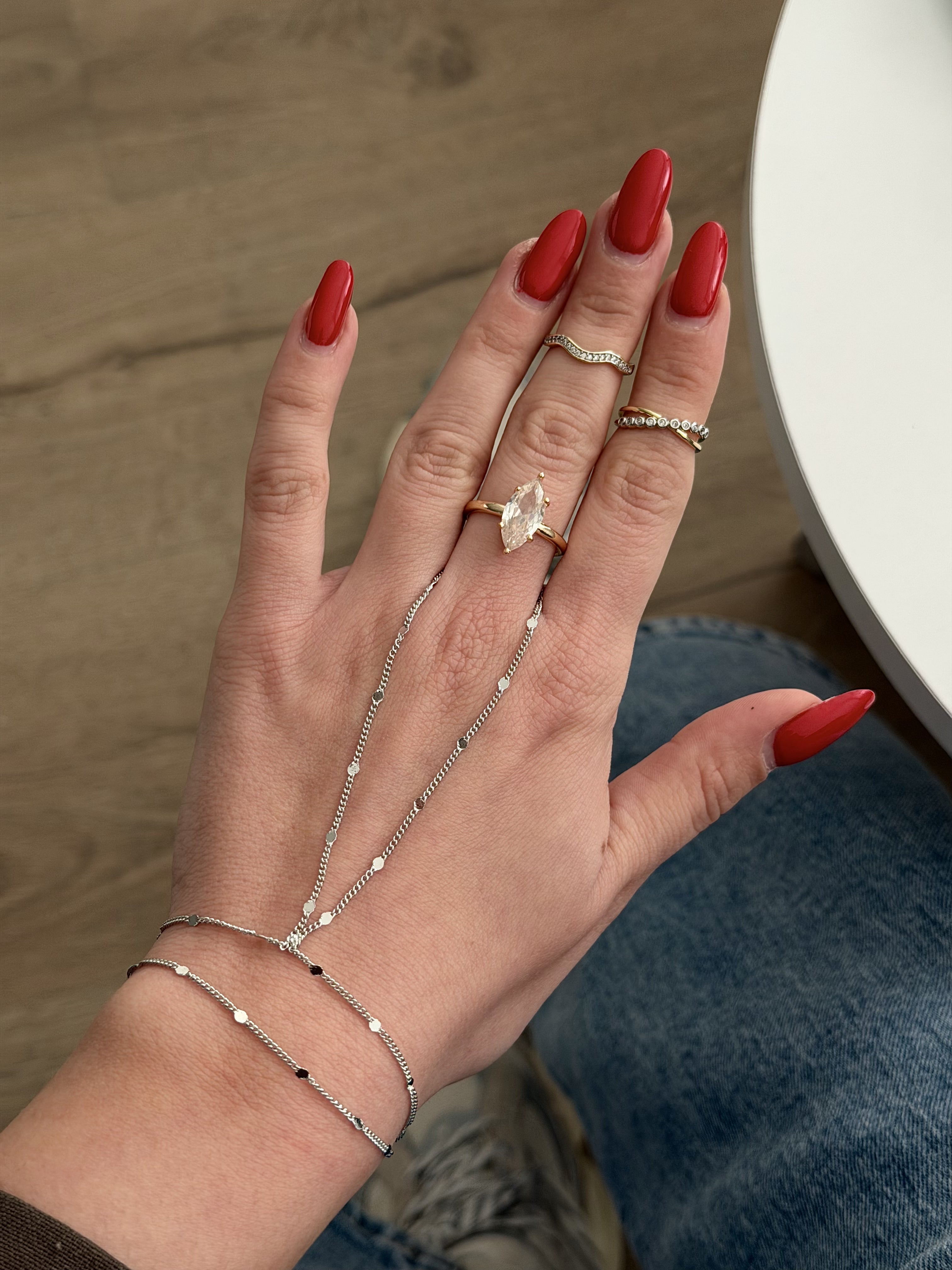 Hand Chain Stainless Steel Waterproof Trendy Wholesale Myaccessories wholesale jewelry HAND CHAINS  Catwalk Jewellery Europe