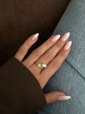 Gold Stackable Ring Stainless Steel Waterproof Trendy Wholesale Myaccessories wholesale jewelry RINGS Catwalk Jewellery Europe