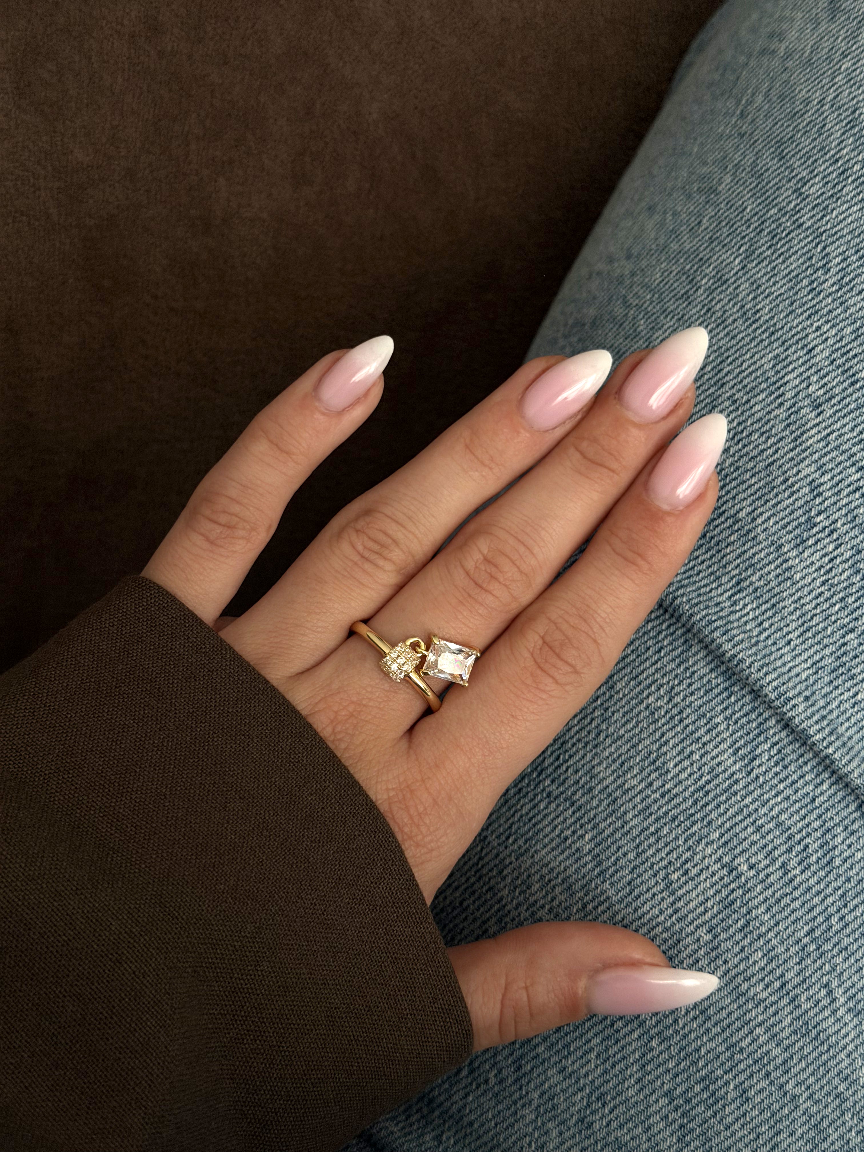 Gold Stackable Ring Stainless Steel Waterproof Trendy Wholesale Myaccessories wholesale jewelry RINGS Catwalk Jewellery Europe