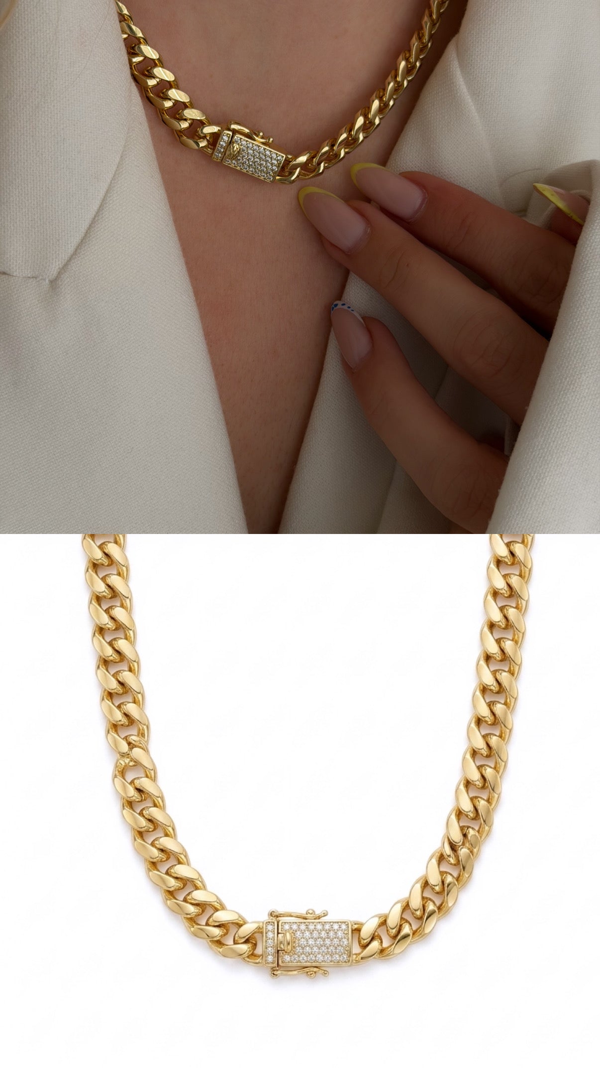 Necklace Stainless Steel Waterproof Layered Trendy Wholesale Myaccessories wholesale jewelry NECKLACE  Catwalk Jewellery Europe