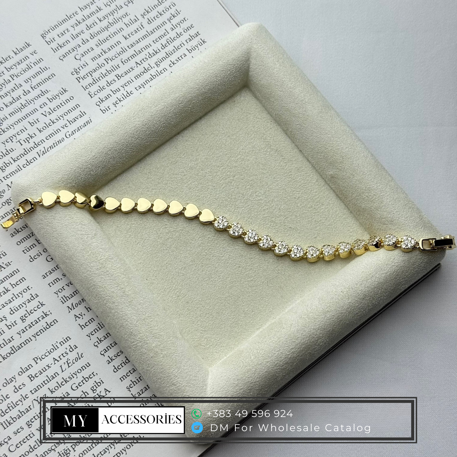 MY5V14BRC039 wholesale jewelry VIP 14K BRACELETS Catwalk Jewellery Europe