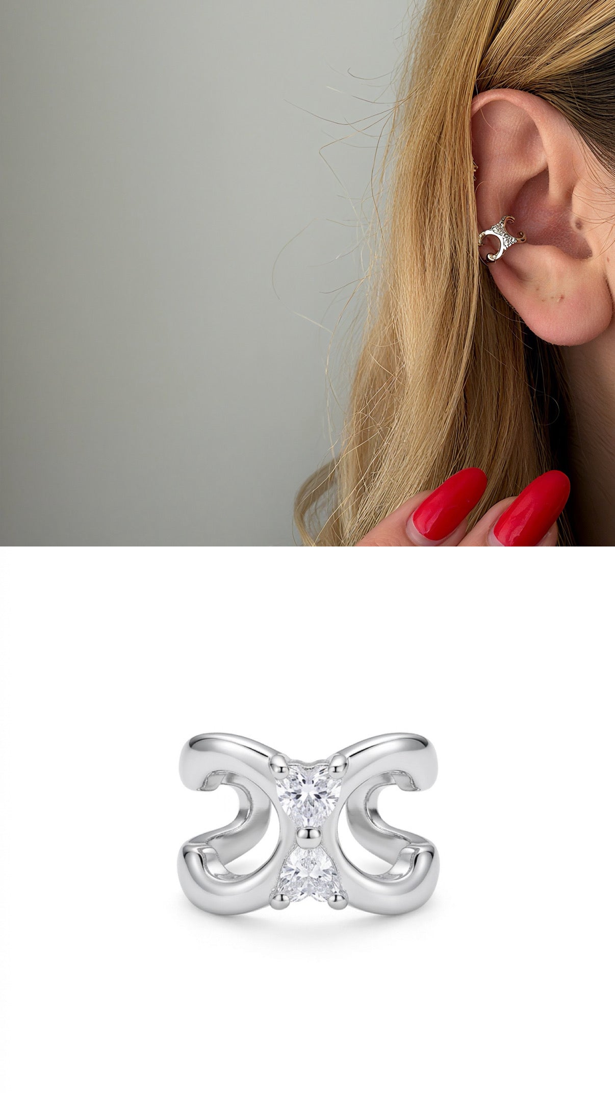 Ear Cuff Stainless Steel Waterproof Trendy Wholesale Myaccessories wholesale jewelry EARCUFFS  Catwalk Jewellery Europe