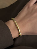 Gold Flexible Tubogas Stretch Link Bracelet wholesale jewelry BRACELETS  Catwalk Jewellery Europe