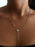 Y Necklace Stainless Steel Waterproof Layered Trendy Wholesale Myaccessories wholesale jewelry Y NECKLACE Catwalk Jewellery Europe