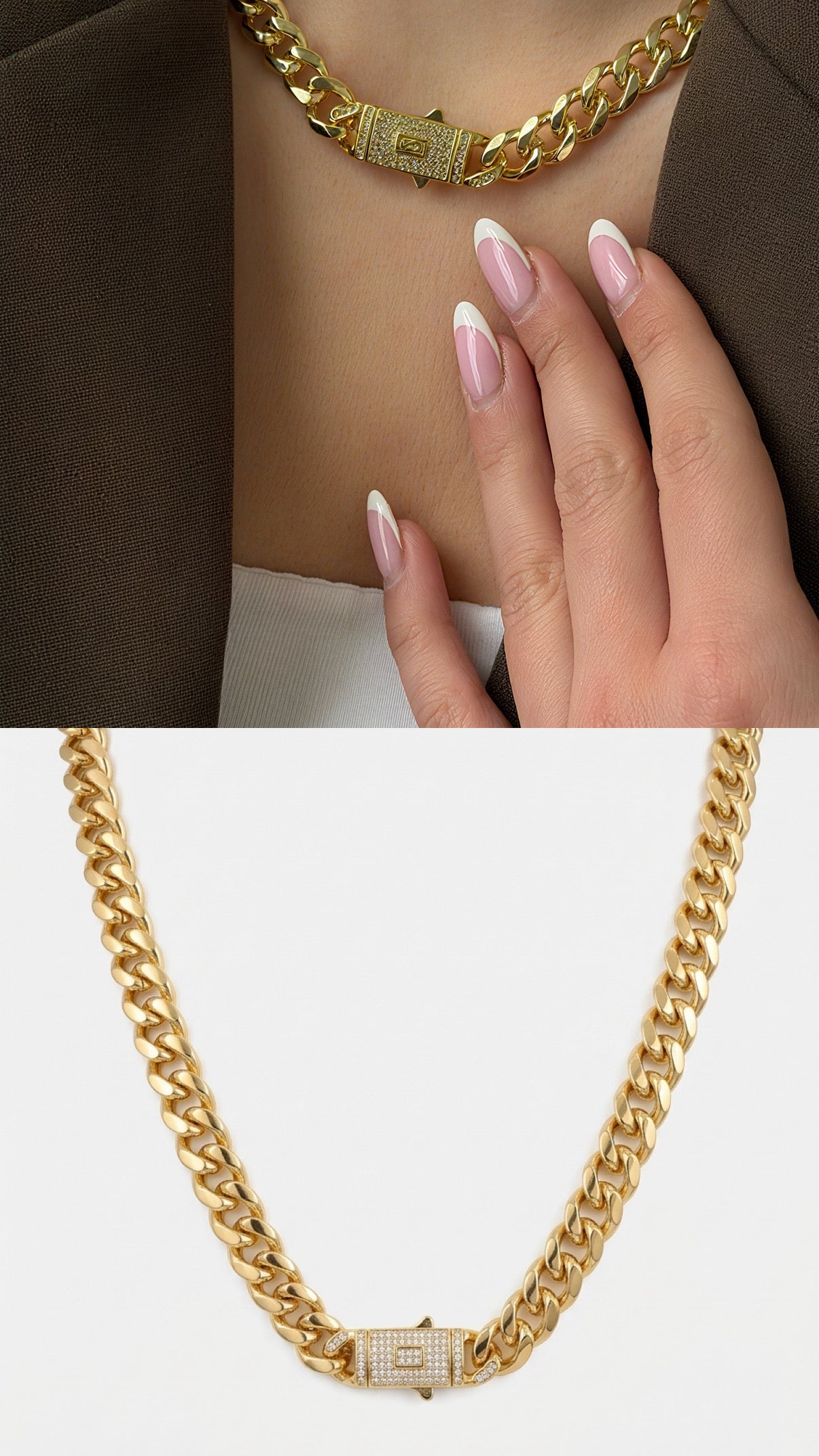 Necklace Stainless Steel Waterproof Layered Trendy Wholesale Myaccessories wholesale jewelry NECKLACE  Catwalk Jewellery Europe