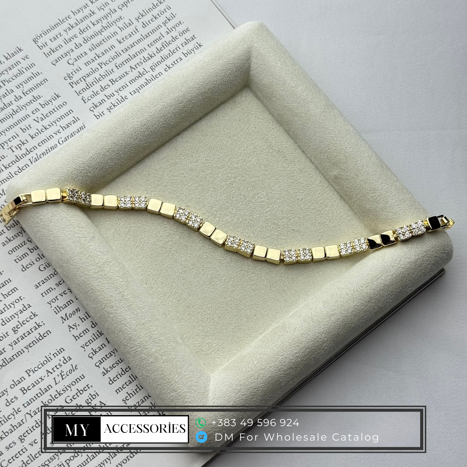 MY5V14BRC037 wholesale jewelry VIP 14K BRACELETS Catwalk Jewellery Europe