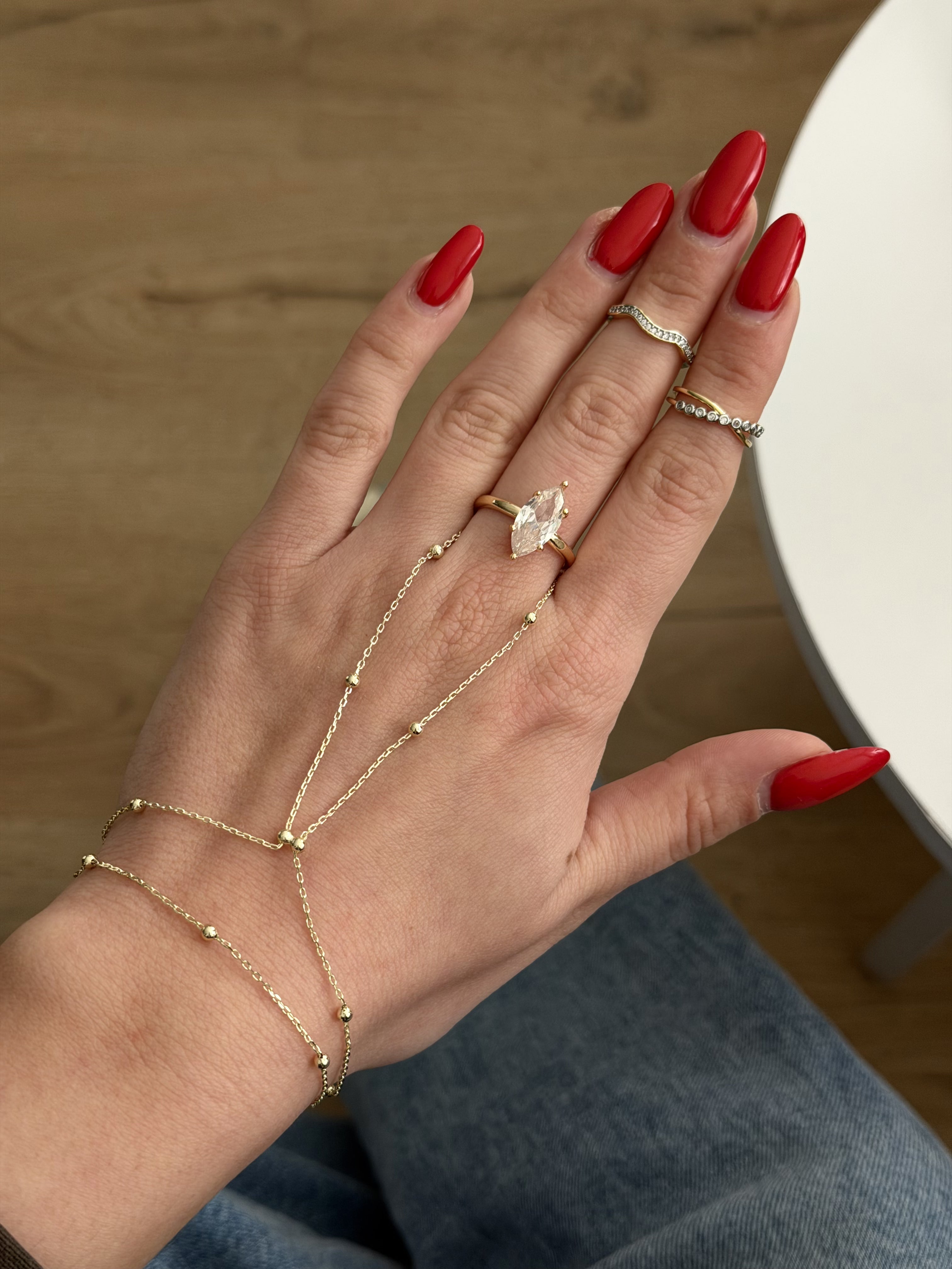 Hand Chain Stainless Steel Waterproof Trendy Wholesale Myaccessories wholesale jewelry HAND CHAINS  Catwalk Jewellery Europe