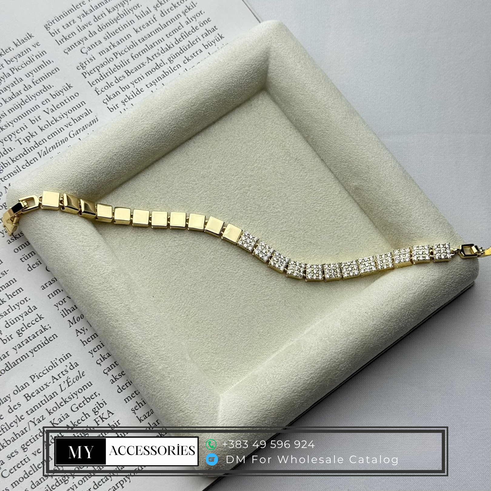MY5V14BRC068 wholesale jewelry VIP 14K BRACELETS Catwalk Jewellery Europe