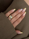 Gold Stackable Ring Stainless Steel Waterproof Trendy Wholesale Myaccessories wholesale jewelry RINGS Catwalk Jewellery Europe