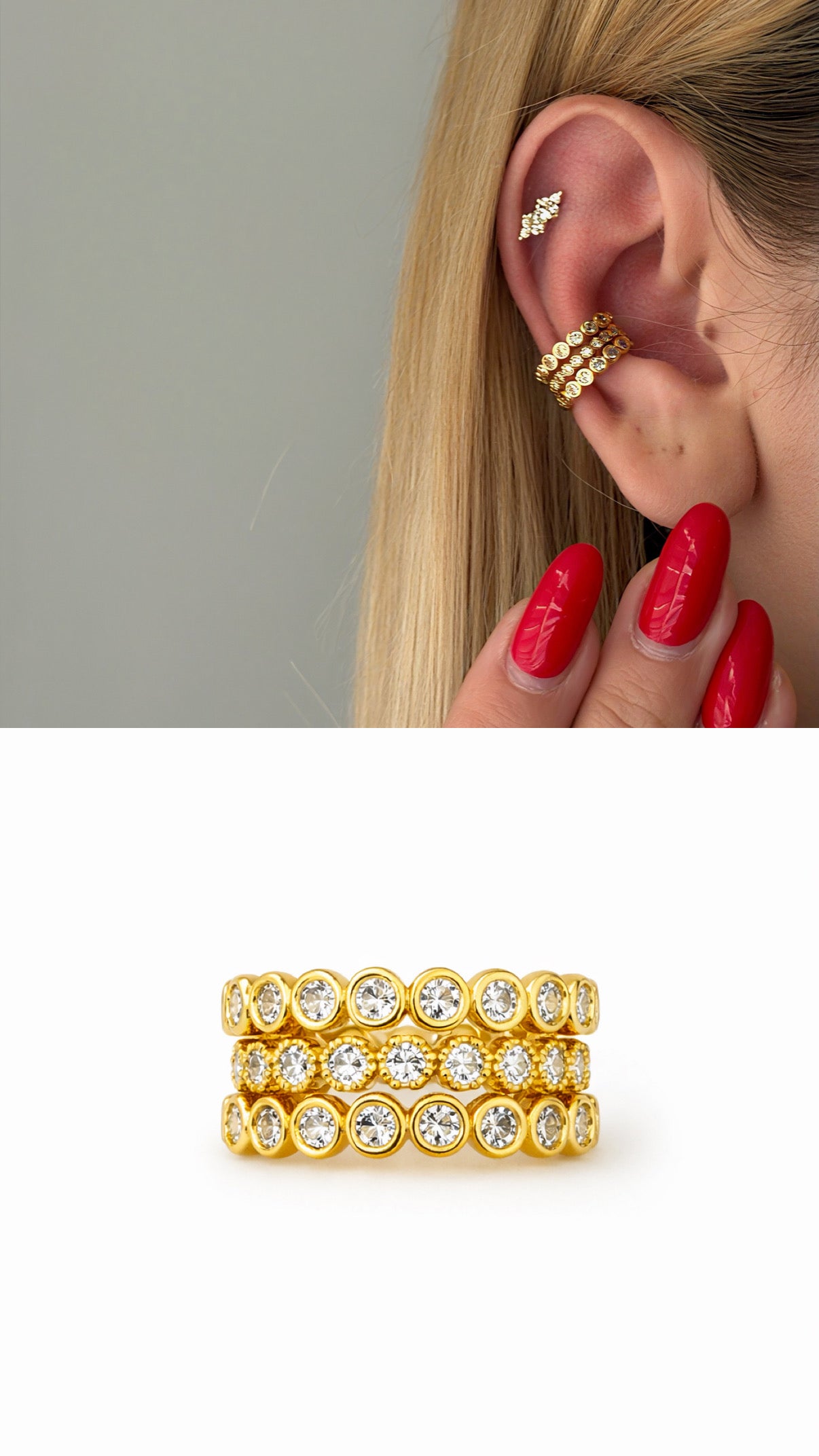 Ear Cuff Stainless Steel Waterproof Trendy Wholesale Myaccessories wholesale jewelry EARCUFFS  Catwalk Jewellery Europe