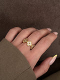 Gold Stackable Ring Stainless Steel Waterproof Trendy Wholesale Myaccessories wholesale jewelry RINGS Catwalk Jewellery Europe