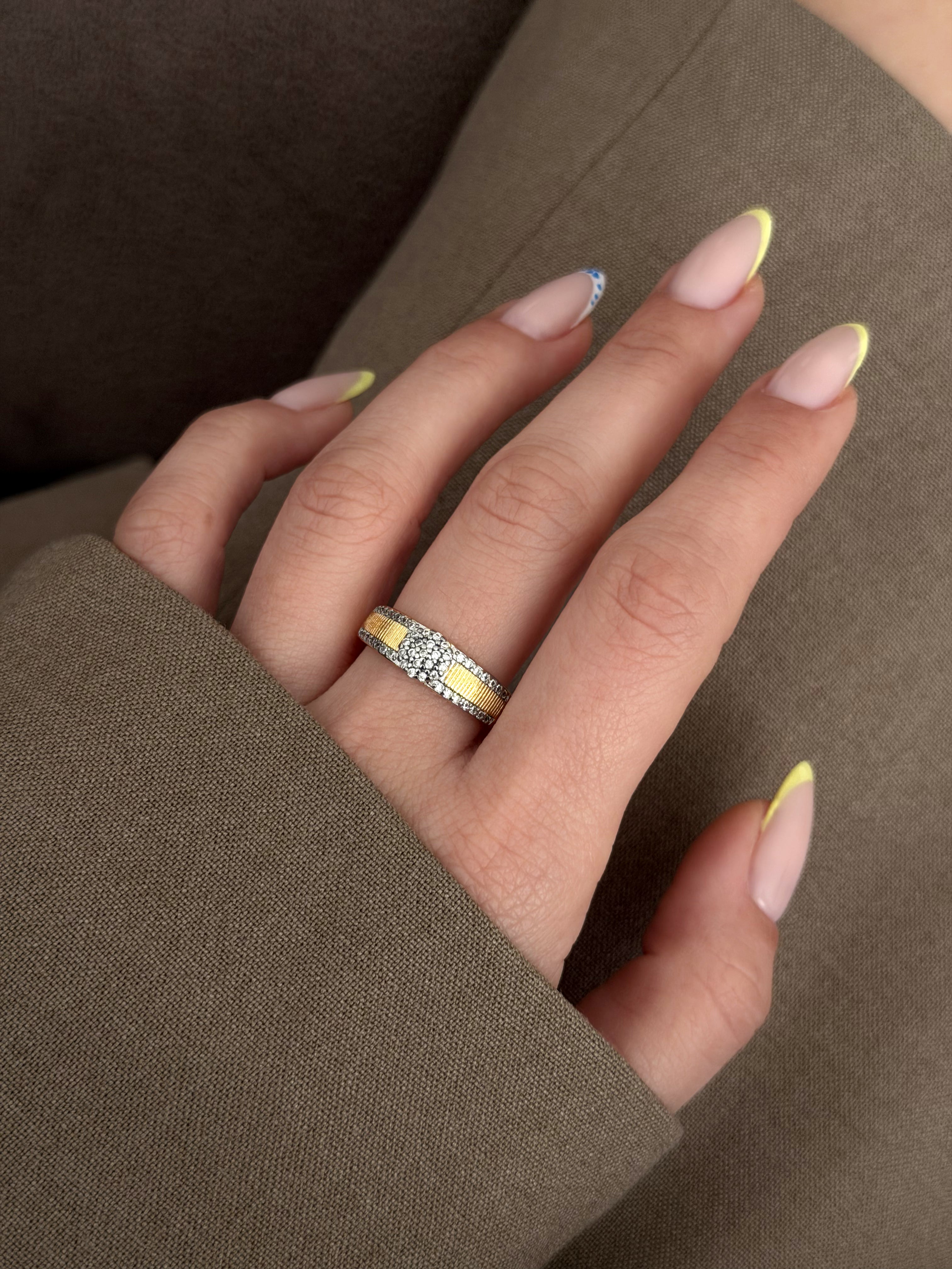 Gold Stackable Ring Stainless Steel Waterproof Trendy Wholesale Myaccessories wholesale jewelry RINGS Catwalk Jewellery Europe