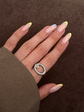 Gold Stackable Ring Stainless Steel Waterproof Trendy Wholesale Myaccessories wholesale jewelry RINGS Catwalk Jewellery Europe