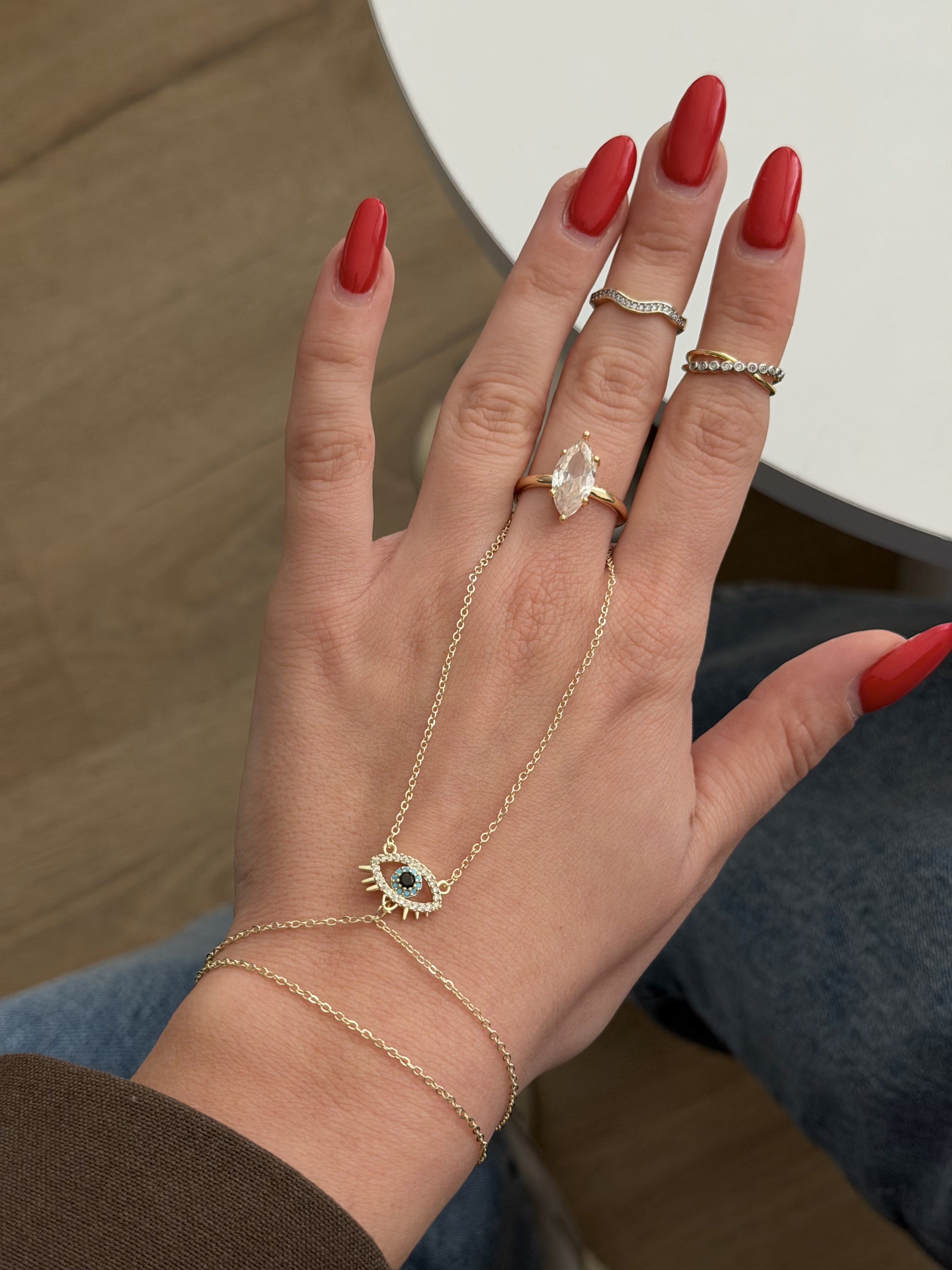 Hand Chain Stainless Steel Waterproof Trendy Wholesale Myaccessories wholesale jewelry HAND CHAINS  Catwalk Jewellery Europe