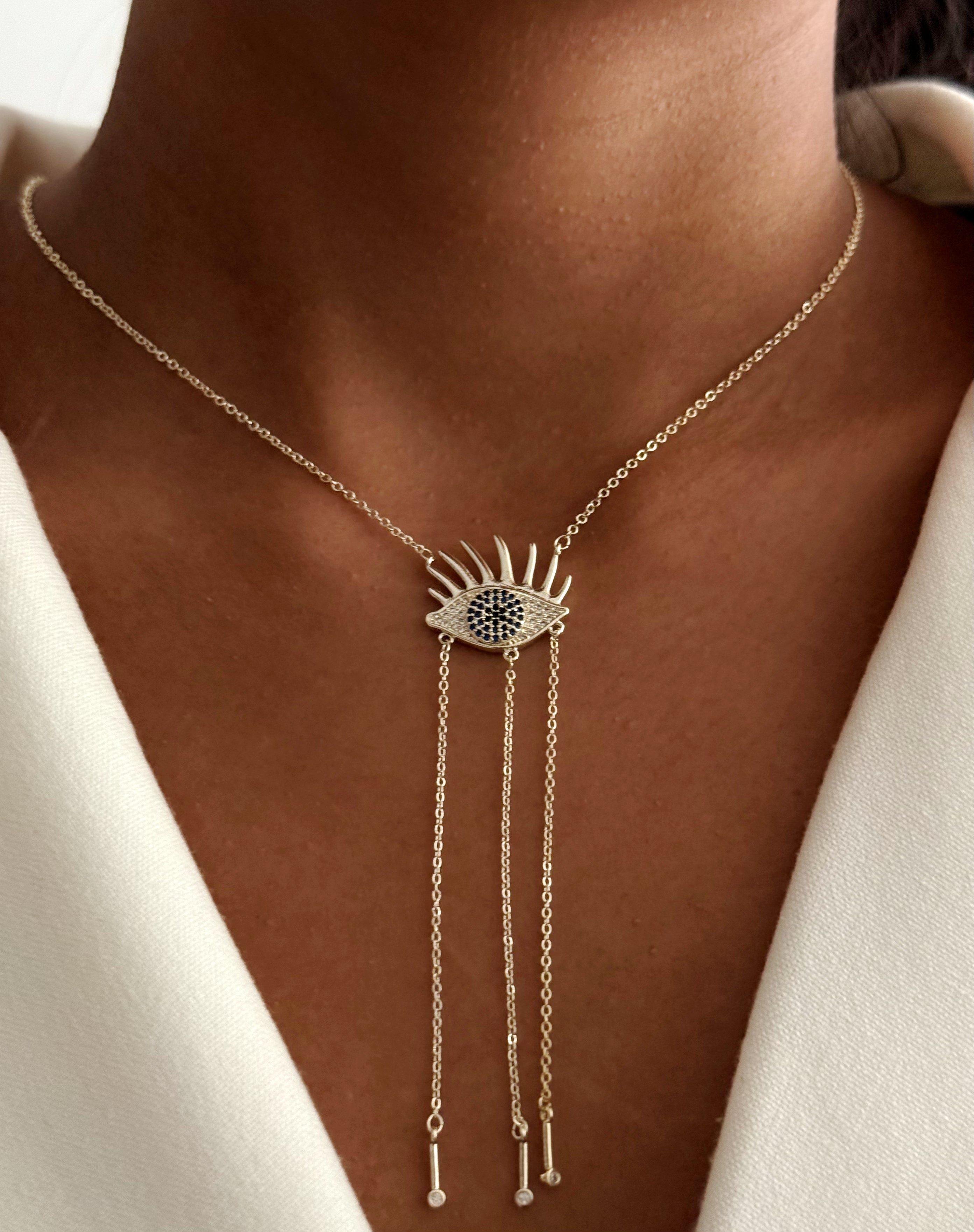 Y Necklace Stainless Steel Waterproof Layered Trendy Wholesale Myaccessories wholesale jewelry Y NECKLACE Catwalk Jewellery Europe