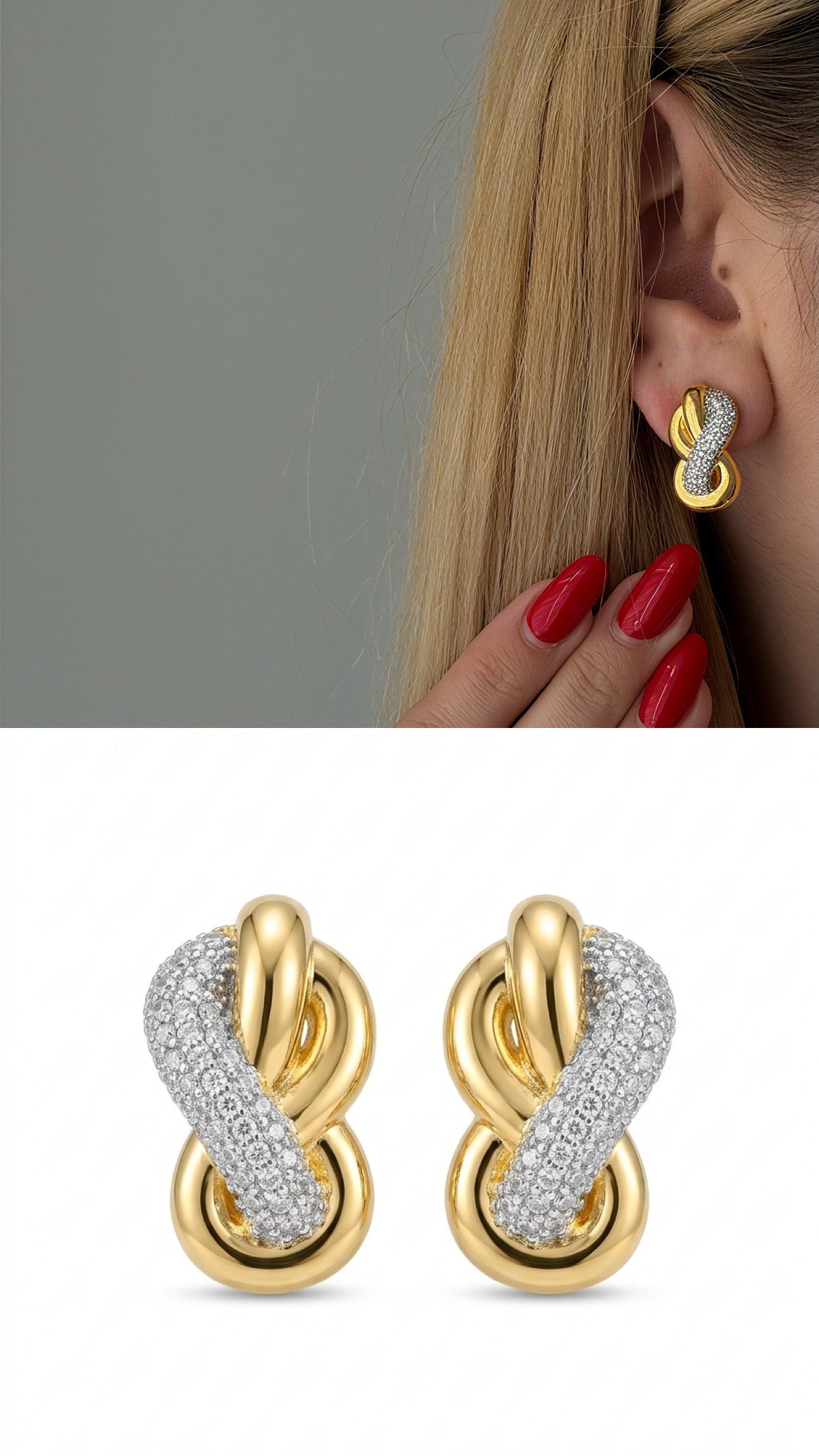 Hoop Earrings Stainless Steel Myaccessories.webp wholesale jewelry VIP 14K EARRINGS  Catwalk Jewellery Europe