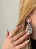 Zircon Statement Drop Earrings Luxury Bridal Wholesale Myaccessories wholesale jewelry STATEMENT EARRİNGS Catwalk Jewellery Europe