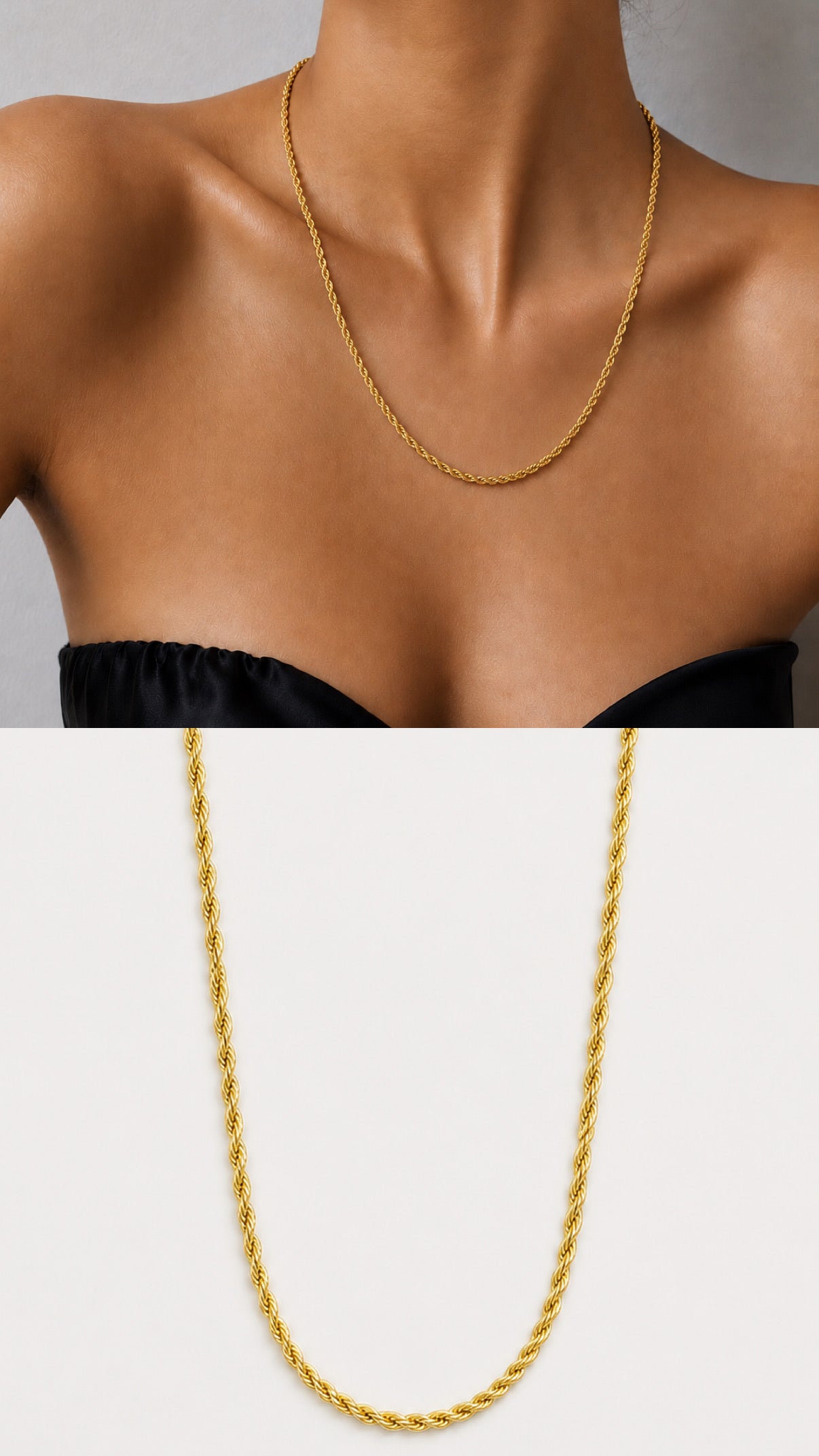 Necklace Stainless Steel Waterproof Layered Trendy Wholesale Myaccessories wholesale jewelry NECKLACE  Catwalk Jewellery Europe