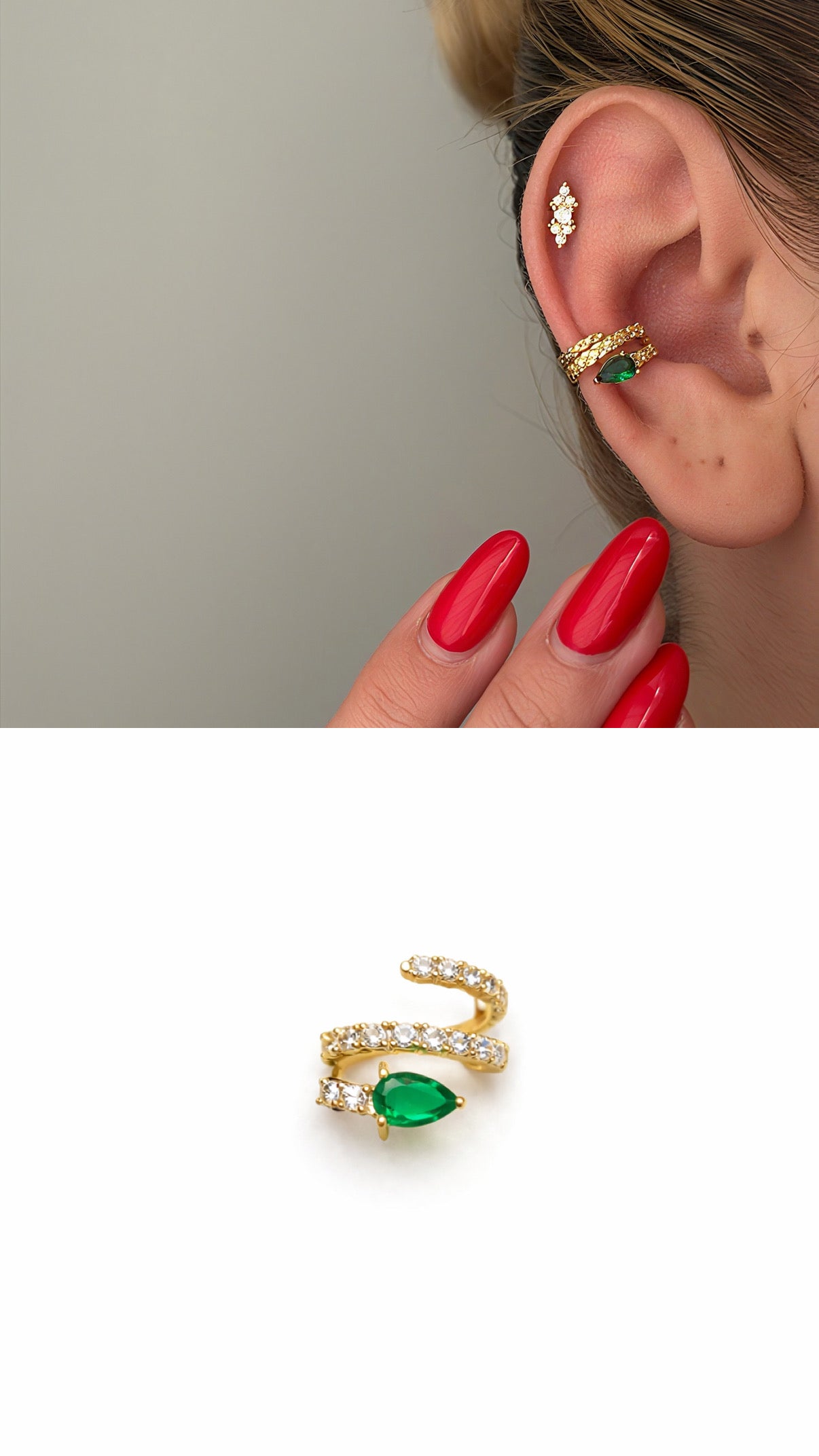 Ear Cuff Stainless Steel Waterproof Trendy Wholesale Myaccessories wholesale jewelry EARCUFFS  Catwalk Jewellery Europe