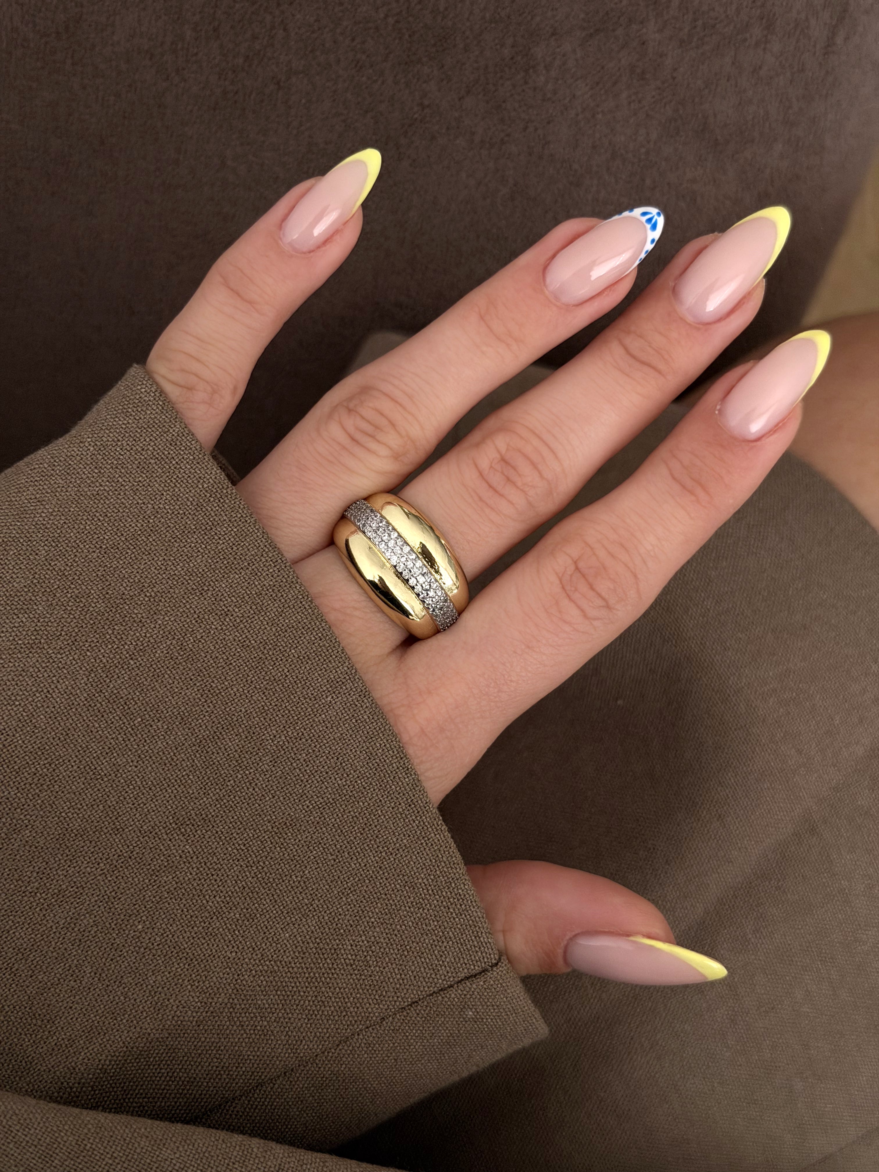 Gold Stackable Ring Stainless Steel Waterproof Trendy Wholesale Myaccessories wholesale jewelry RINGS Catwalk Jewellery Europe