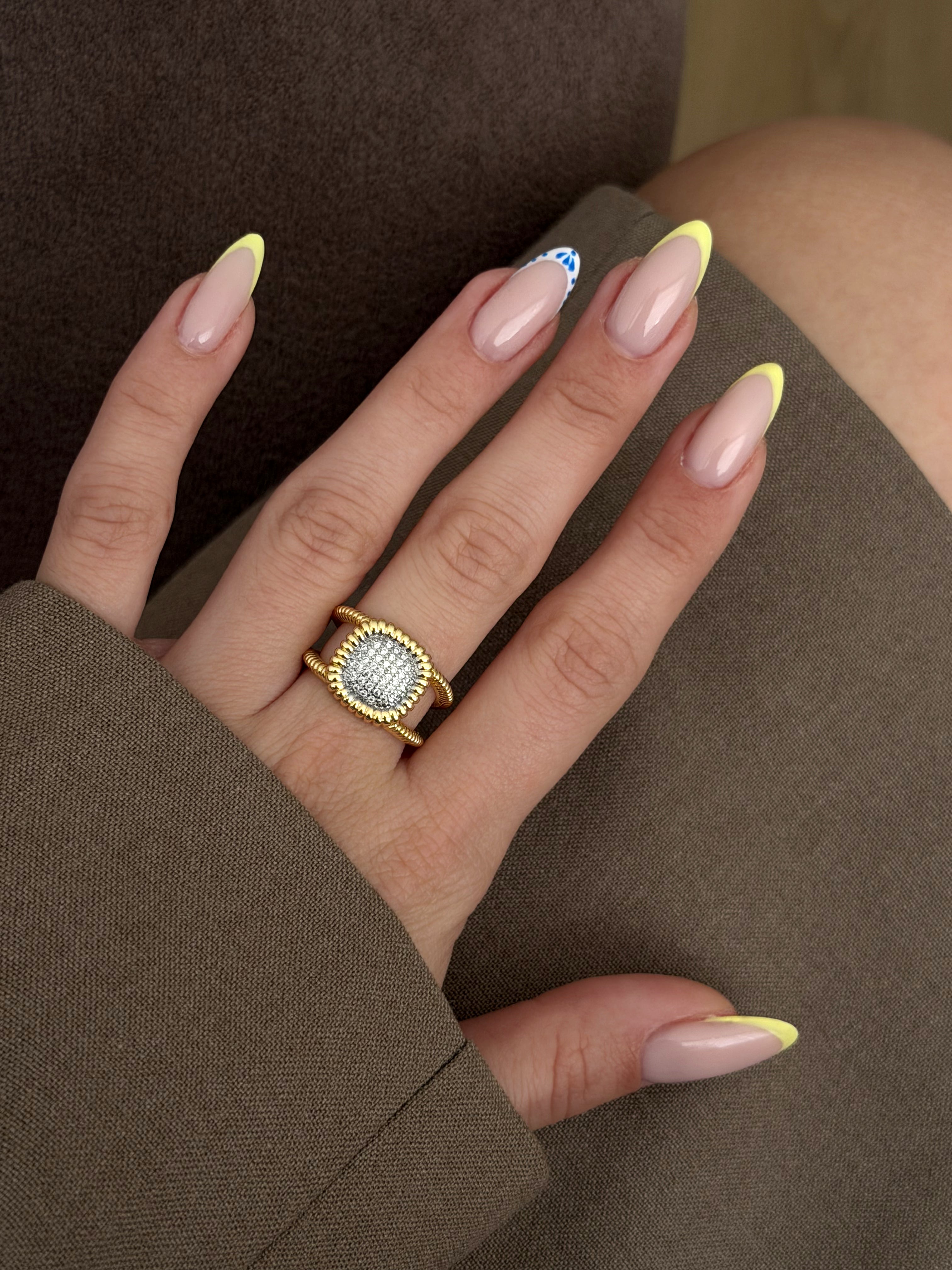 Gold Stackable Ring Stainless Steel Waterproof Trendy Wholesale Myaccessories wholesale jewelry RINGS Catwalk Jewellery Europe