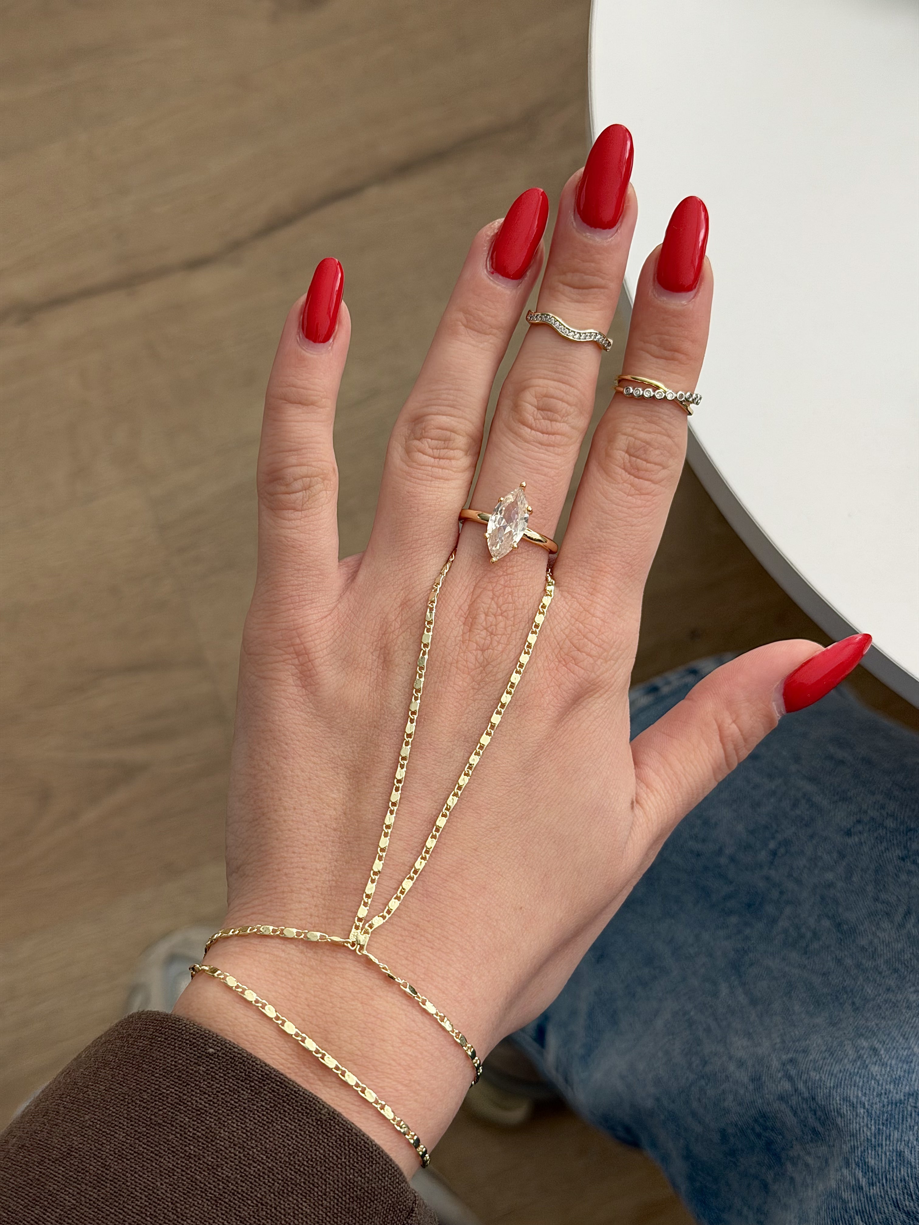 Hand Chain Stainless Steel Waterproof Trendy Wholesale Myaccessories wholesale jewelry HAND CHAINS  Catwalk Jewellery Europe