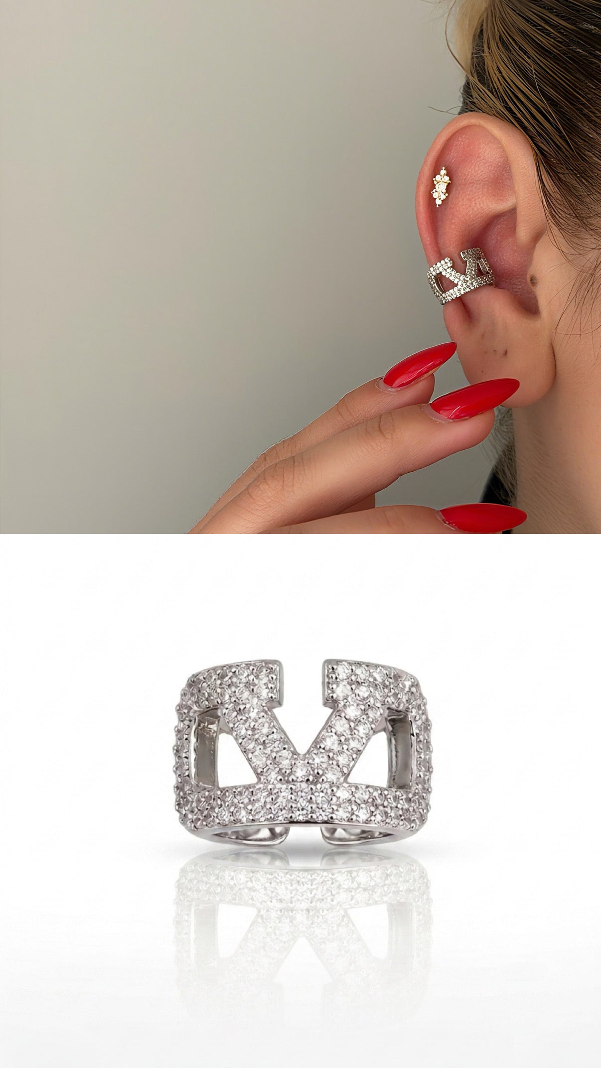 Ear Cuff Stainless Steel Waterproof Trendy Wholesale Myaccessories wholesale jewelry EARCUFFS  Catwalk Jewellery Europe