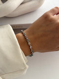 Silver Multi Color Bezel Set Cz Tennis Bracelet wholesale jewelry BRACELETS  Catwalk Jewellery Europe