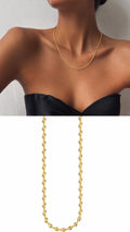 Necklace Stainless Steel Waterproof Layered Trendy Wholesale Myaccessories wholesale jewelry NECKLACE  Catwalk Jewellery Europe
