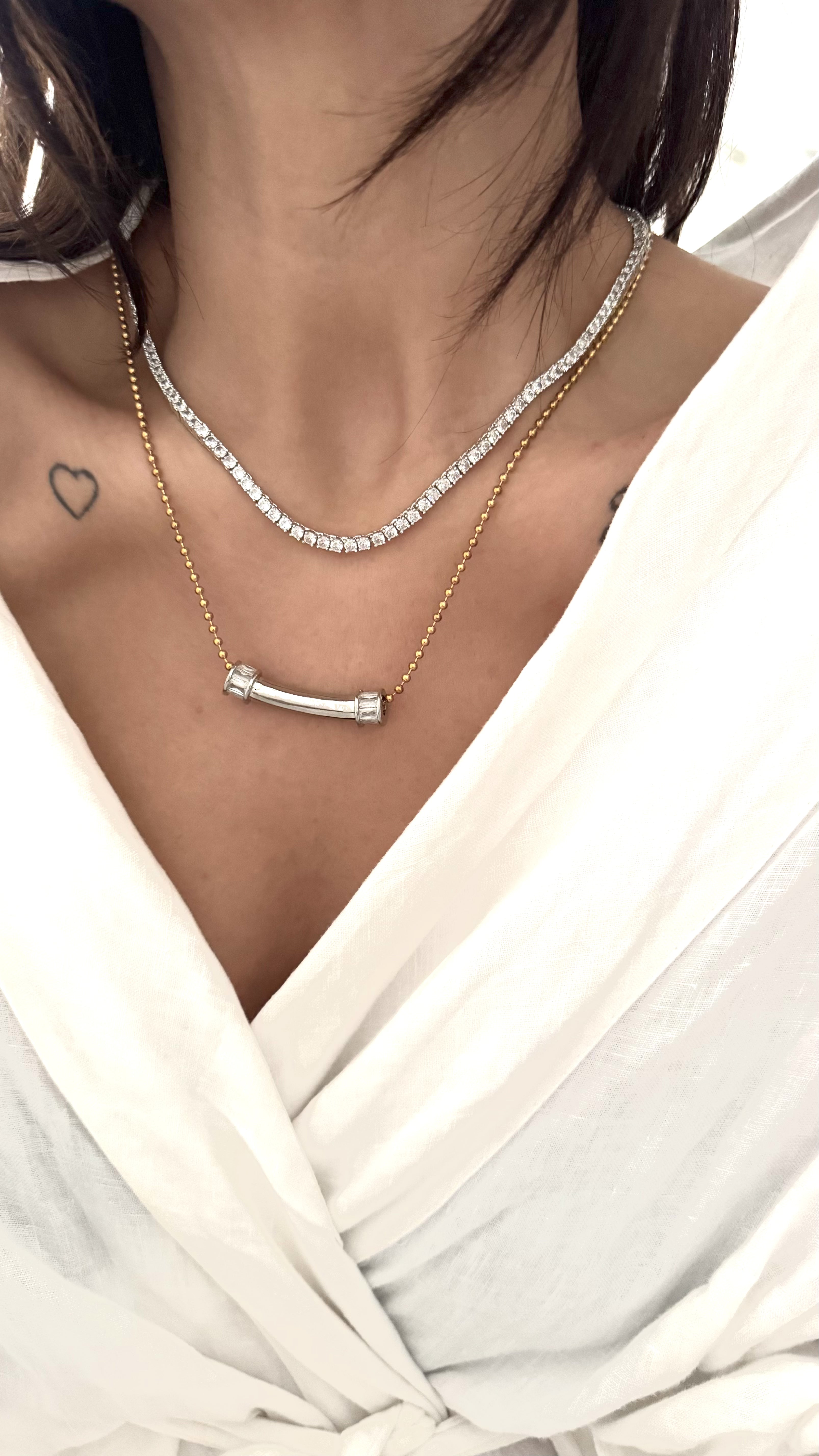 Necklace Stainless Steel Waterproof Layered Trendy Wholesale Myaccessories wholesale jewelry NECKLACE  Catwalk Jewellery Europe