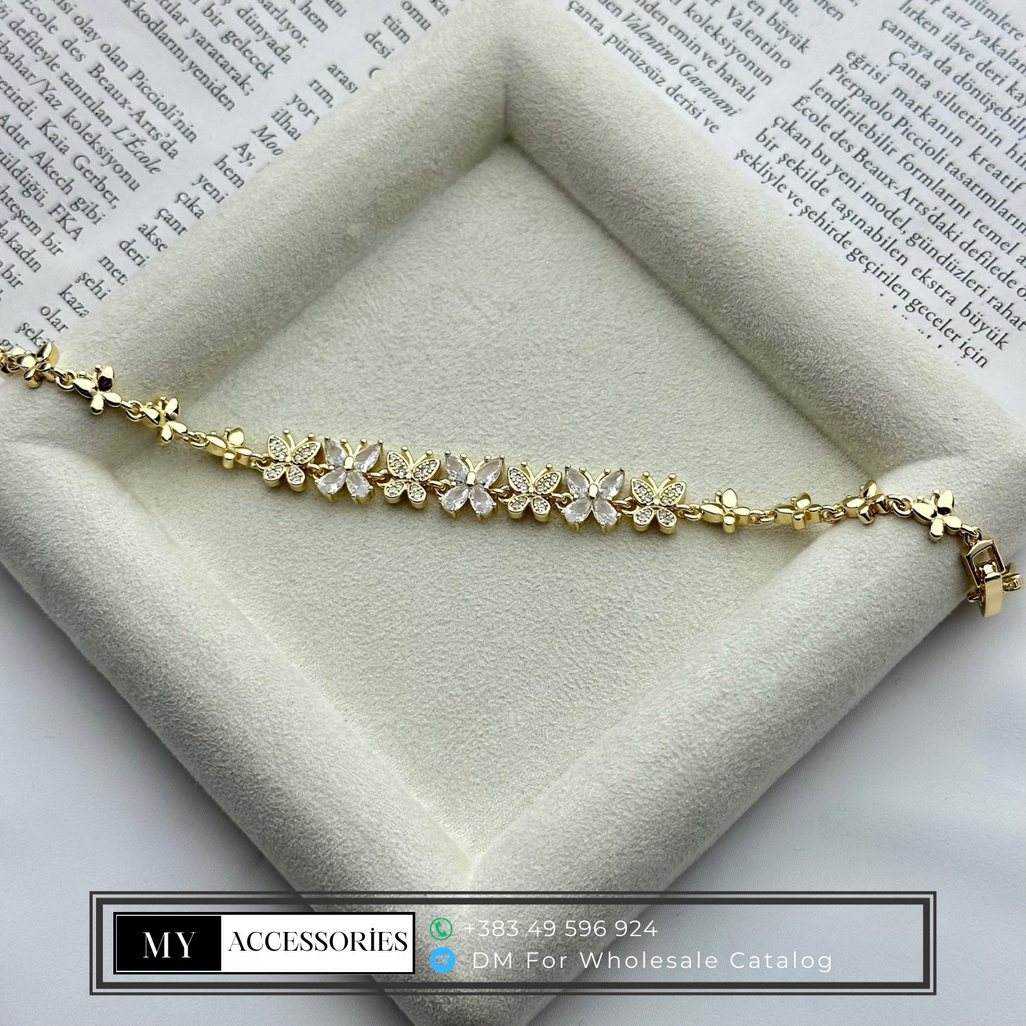MY5V14BRC051 wholesale jewelry VIP 14K BRACELETS Catwalk Jewellery Europe