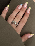 Gold Stackable Ring Stainless Steel Waterproof Trendy Wholesale Myaccessories wholesale jewelry RINGS Catwalk Jewellery Europe