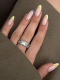 Gold Stackable Ring Stainless Steel Waterproof Trendy Wholesale Myaccessories wholesale jewelry RINGS Catwalk Jewellery Europe